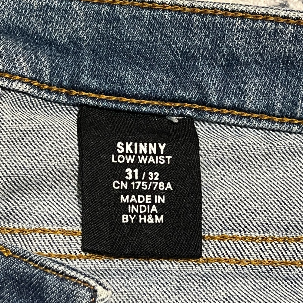 H&M Blue Ripped Jeans - Picture 3 of 3
